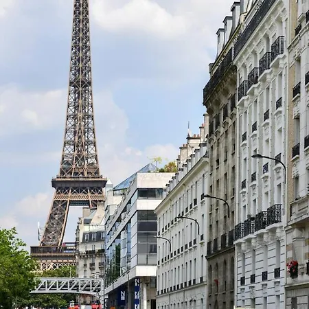 Stylish 1br View Of River Seine And Eiffel Tower Παρίσι